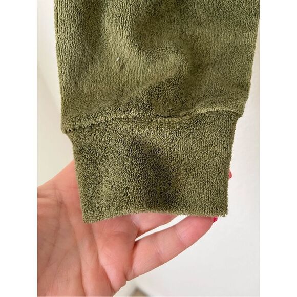 Donni Terry Henley Sweatshirt NWT NEW - Picture 5 of 8